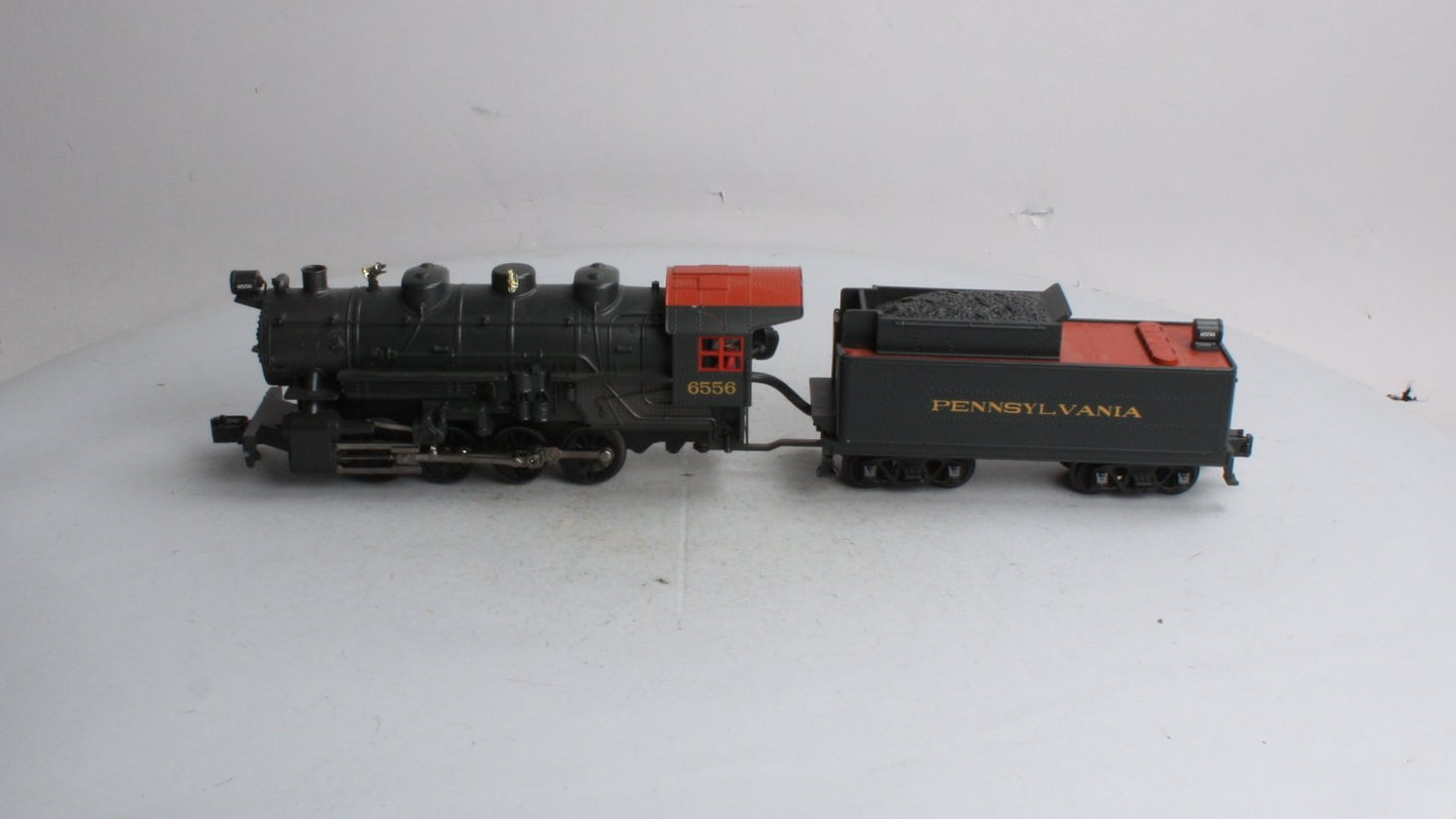 MTH 30-1313-1 Pennsylvania 0-8-0 Steam Loco & Tender w/PS2 #6556 LN/Box