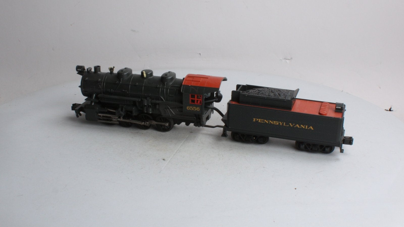 MTH 30-1313-1 Pennsylvania 0-8-0 Steam Loco & Tender w/PS2 #6556 LN/Box