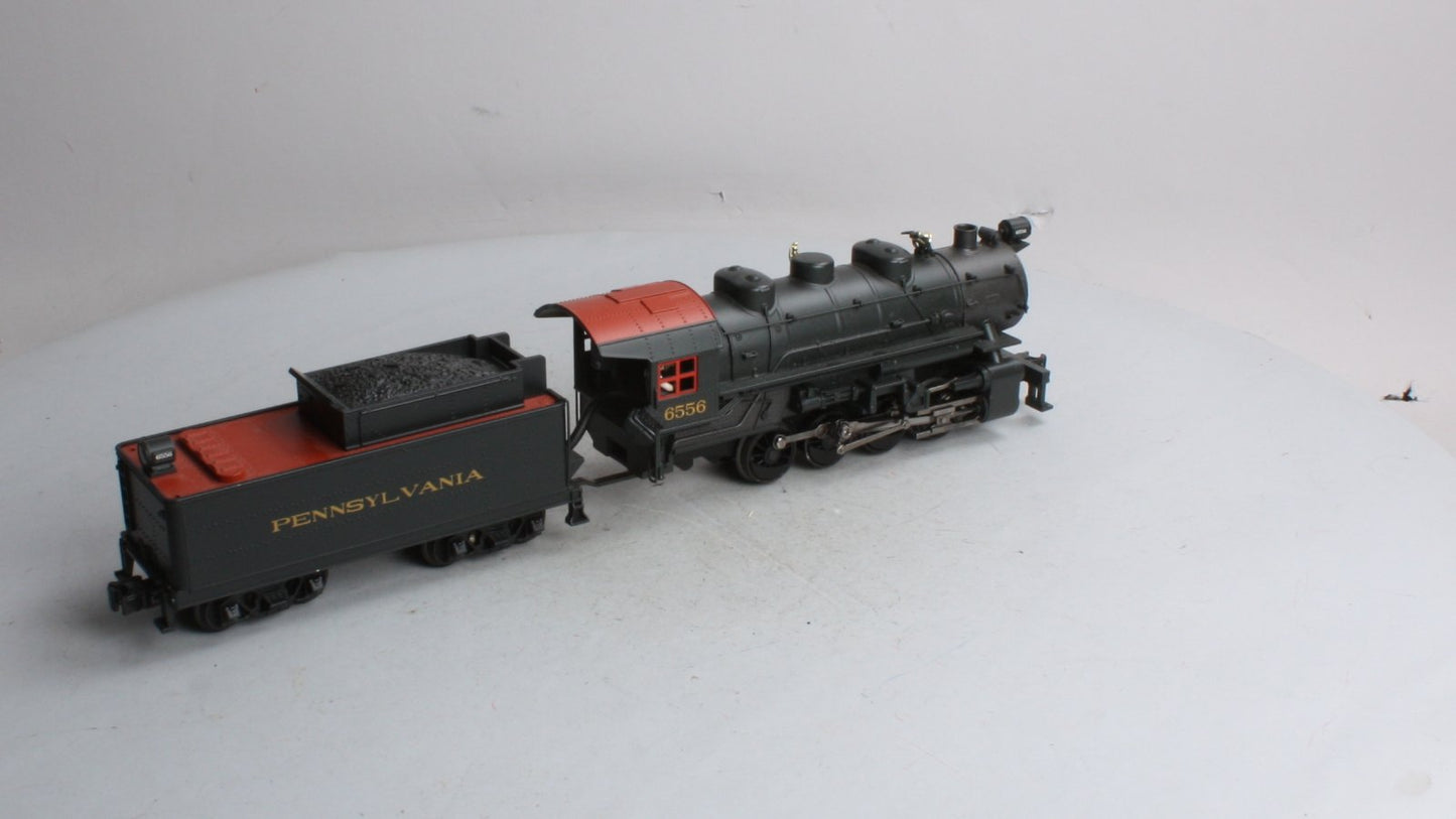 MTH 30-1313-1 Pennsylvania 0-8-0 Steam Loco & Tender w/PS2 #6556 LN/Box