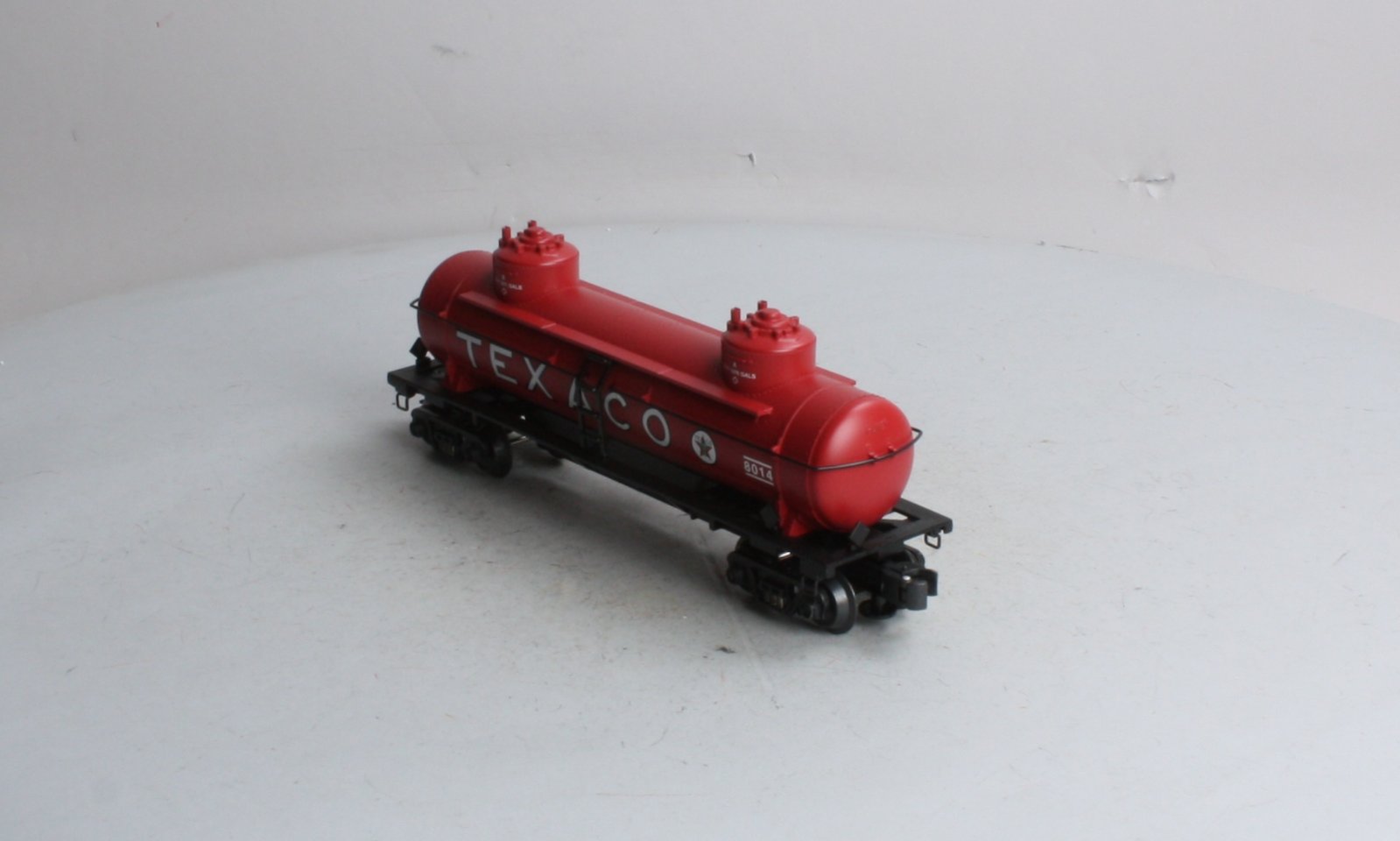 K-Line K635-8013 O Gauge Texaco Double Dome Tank Car #8014 LN/Box