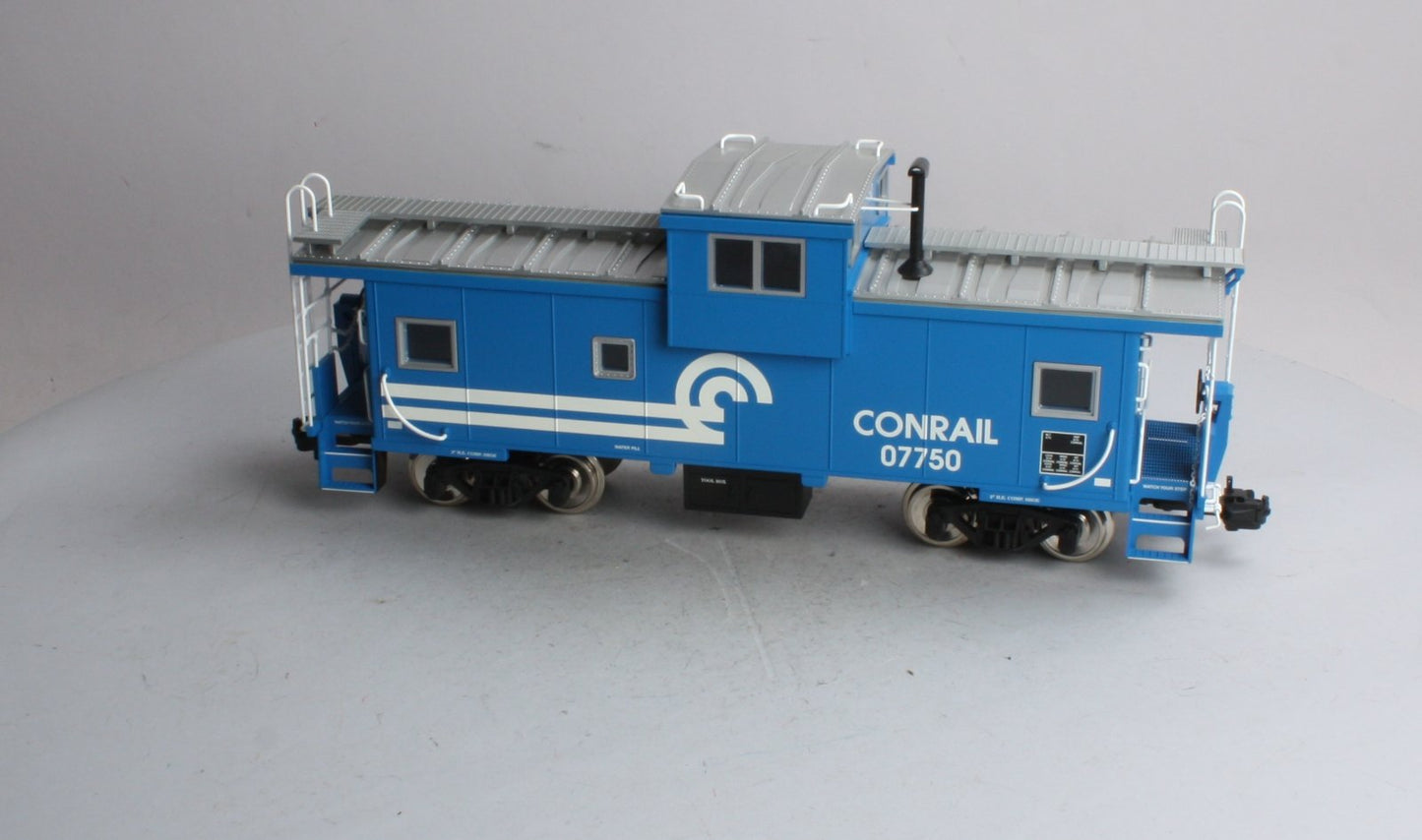 USA Trains R12109 G Conrail Extended Vision Caboose #07750 (Metal Wheels) LN/Box