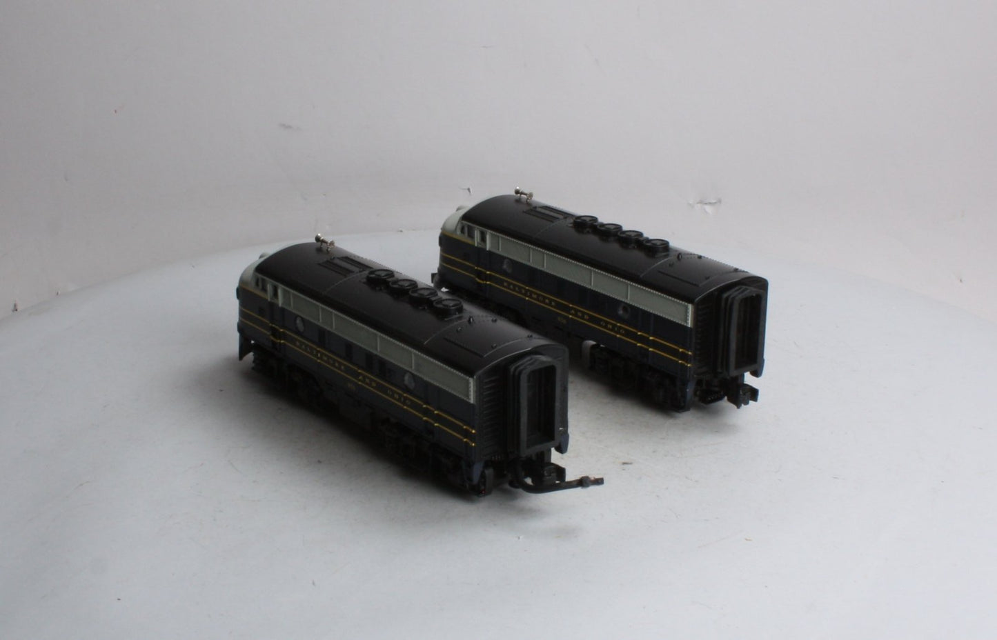 MTH 30-2143-1 B&O F-3 AA Diesel Engine Set w/PS1 #951/956 LN/Box