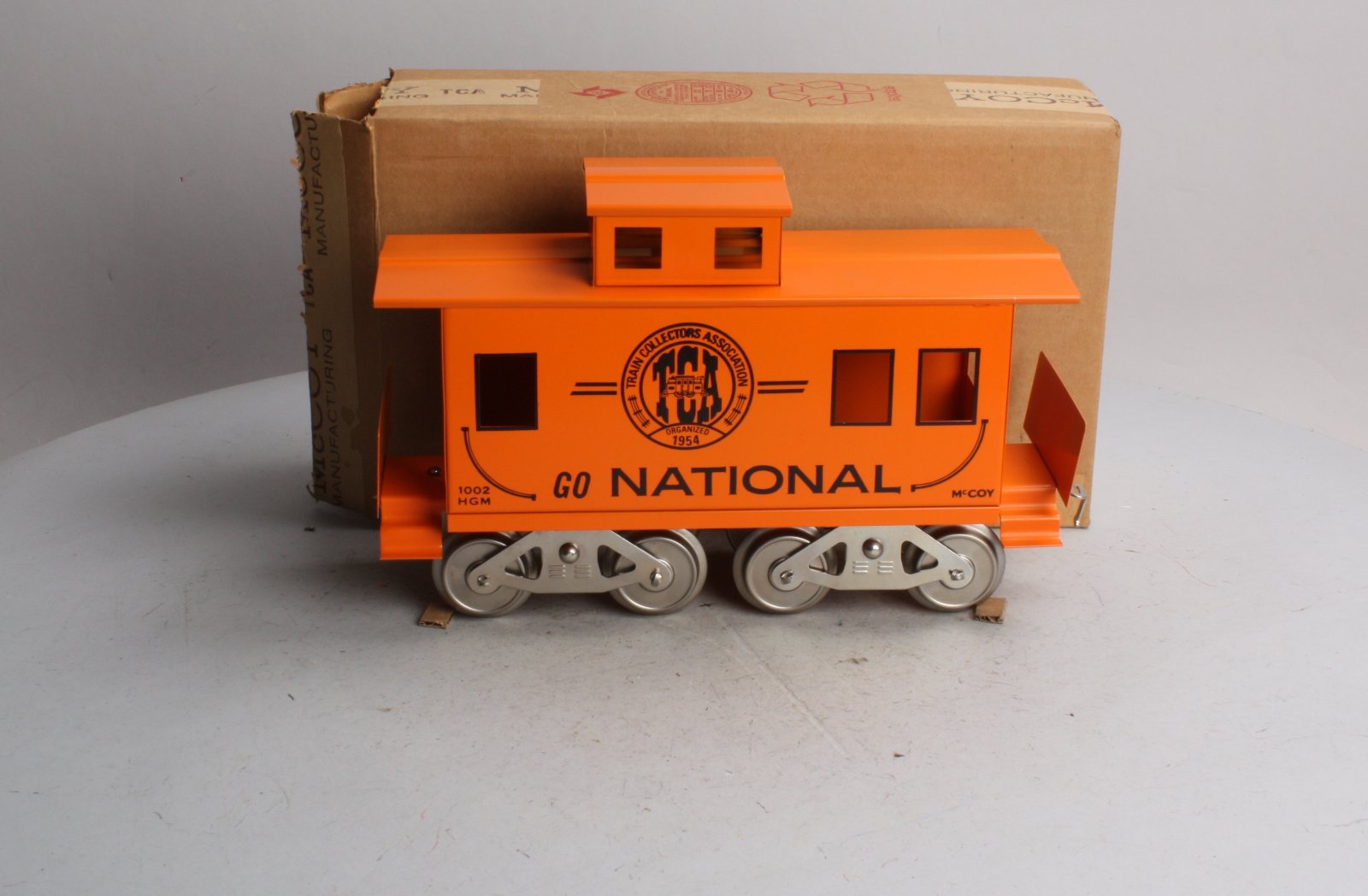 McCoy's 1002 Standard Gauge 1976 TCA National Convention Caboose LN/Box