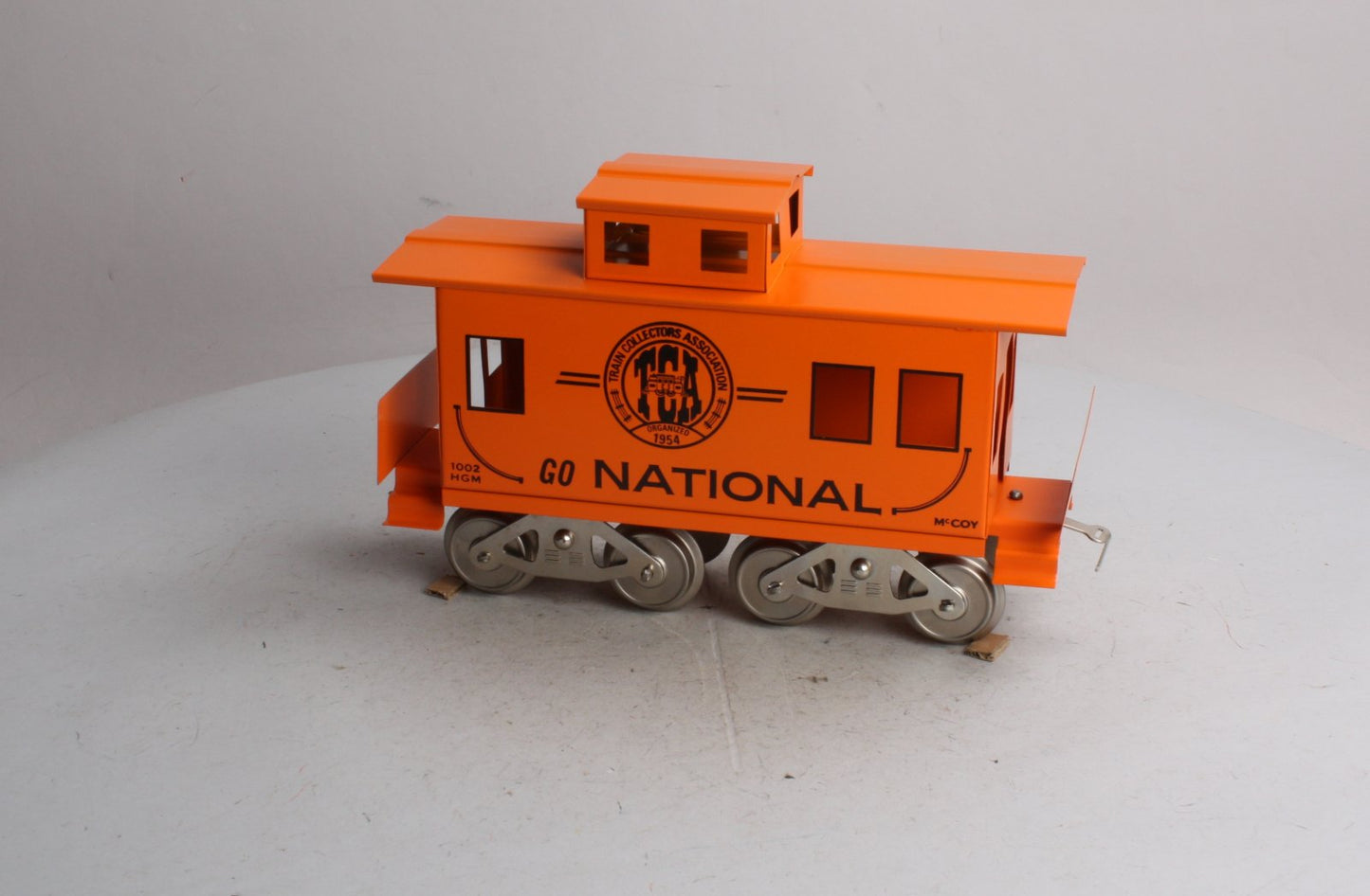 McCoy's 1002 Standard Gauge 1976 TCA National Convention Caboose EX