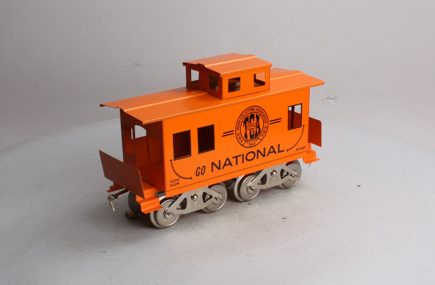 McCoy's 1002 Standard Gauge 1976 TCA National Convention Caboose EX