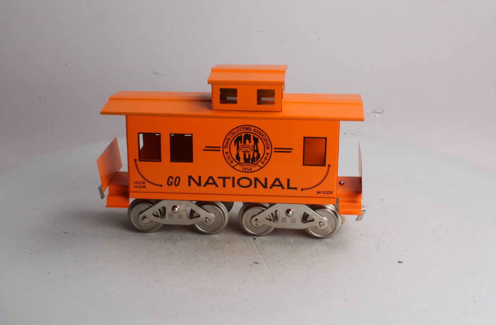 McCoy's 1002 Standard Gauge 1976 TCA National Convention Caboose EX