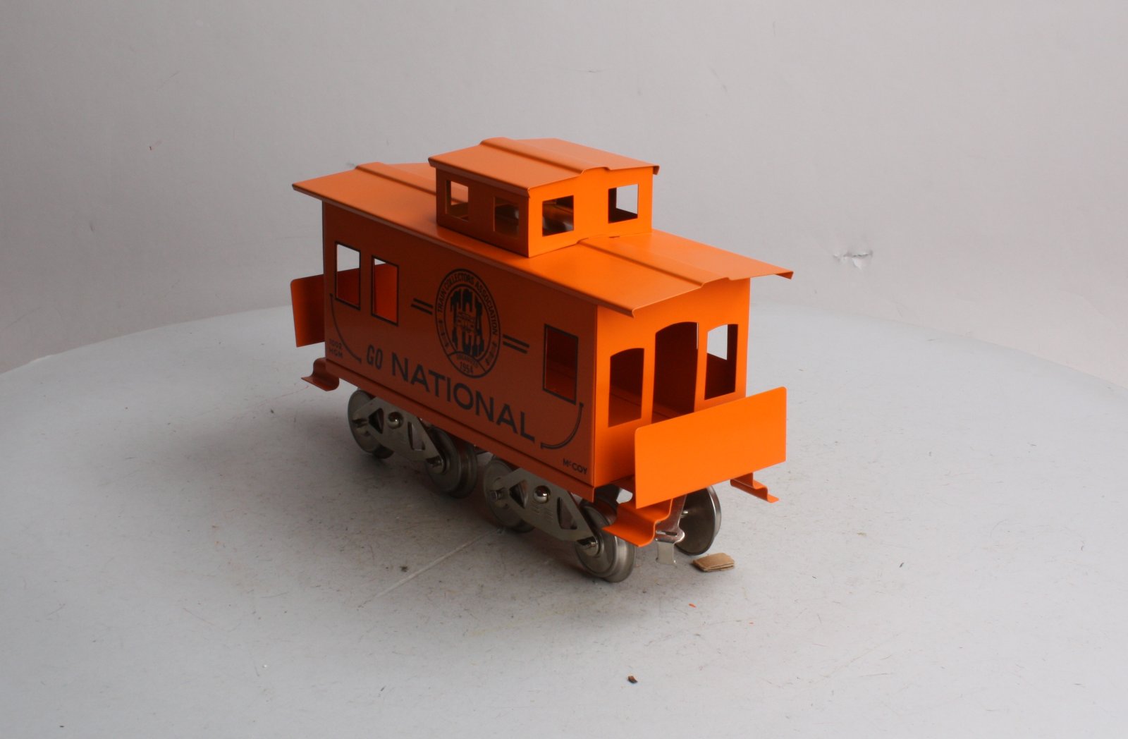 McCoy's 1002 Standard Gauge 1976 TCA National Convention Caboose EX