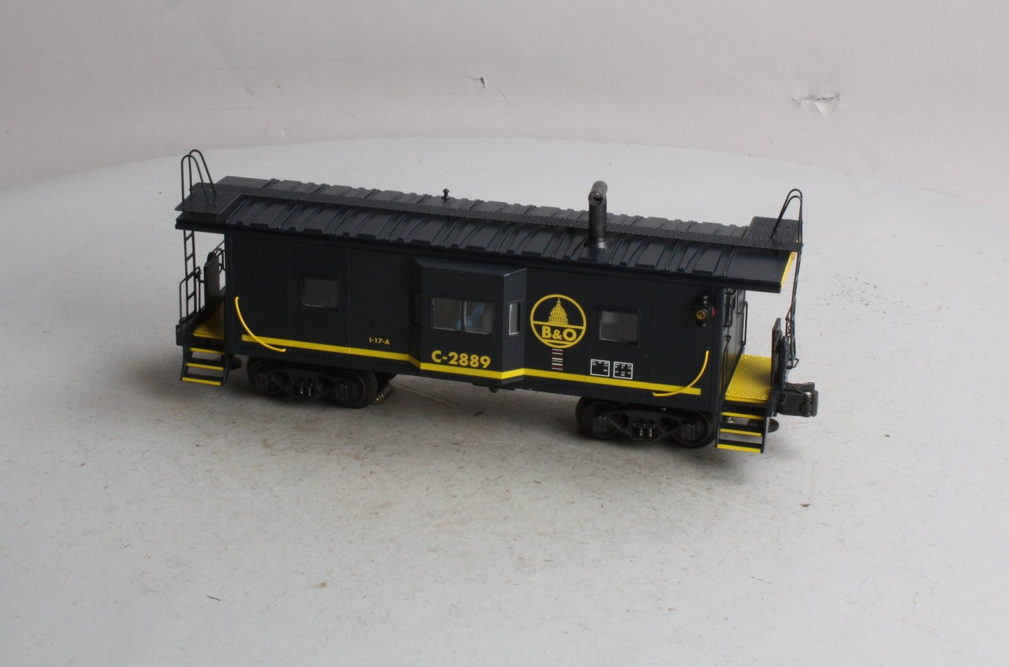 K-Line K612-1091 O Gauge Baltimore & Ohio Illuminated Bay Window Caboose NIB