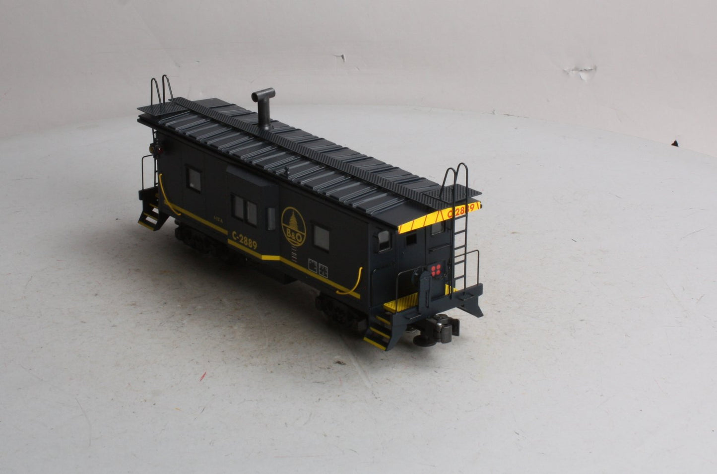 K-Line K612-1091 O Gauge Baltimore & Ohio Illuminated Bay Window Caboose NIB