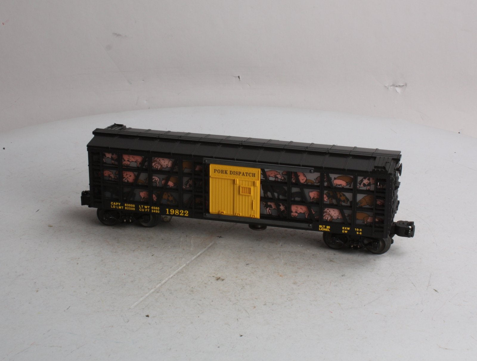 Lionel 6-19822 O Gauge Operating Pork Dispatch Car #19822 LN/Box