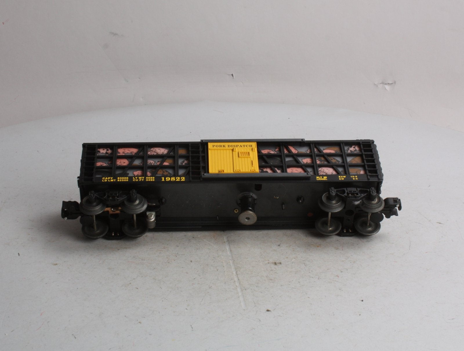 Lionel 6-19822 O Gauge Operating Pork Dispatch Car #19822 LN/Box