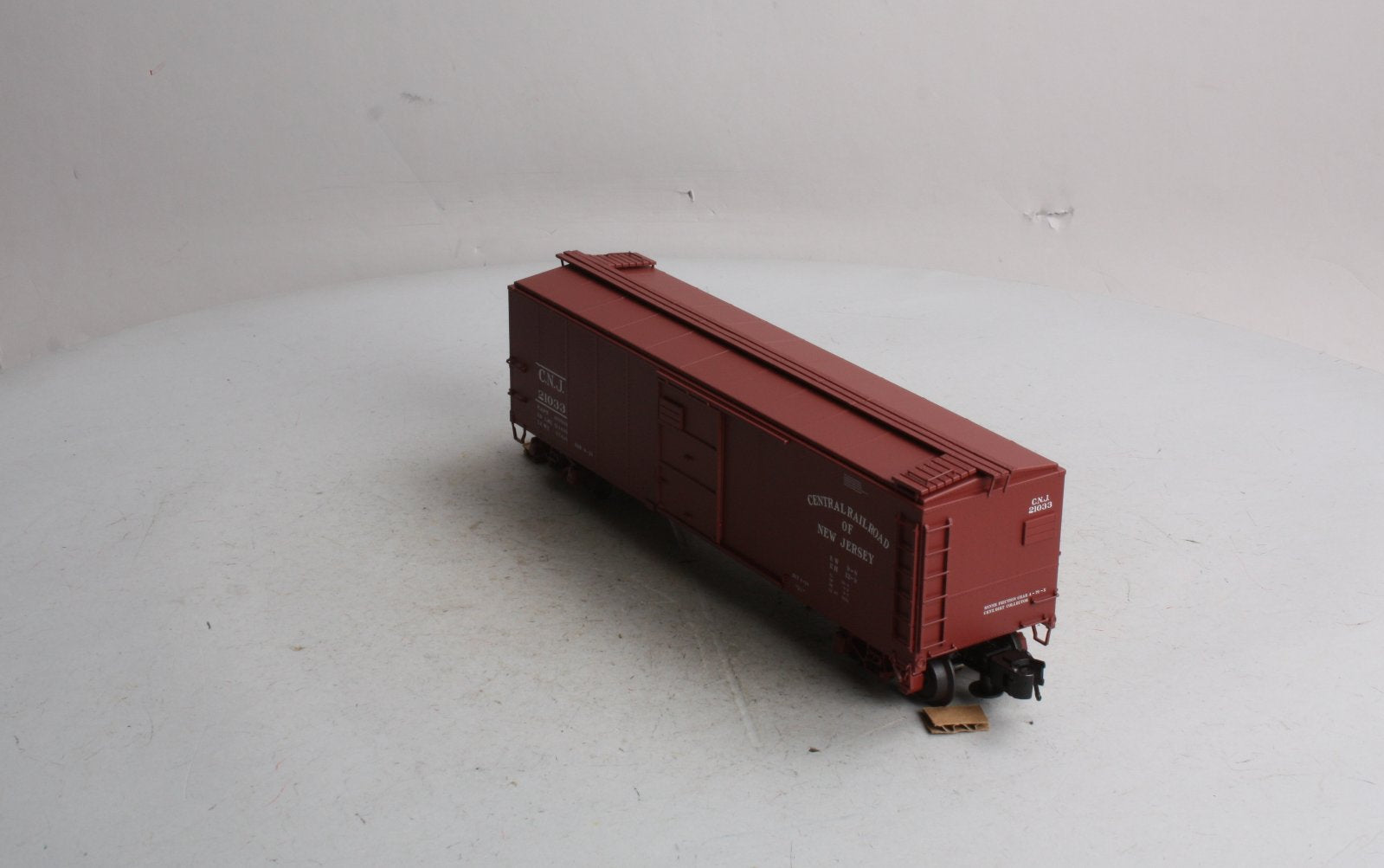 Atlas 8752-2 3-Rail Jersey Central 1923 ARA 40' Steel Boxcar #21033 LN/Box