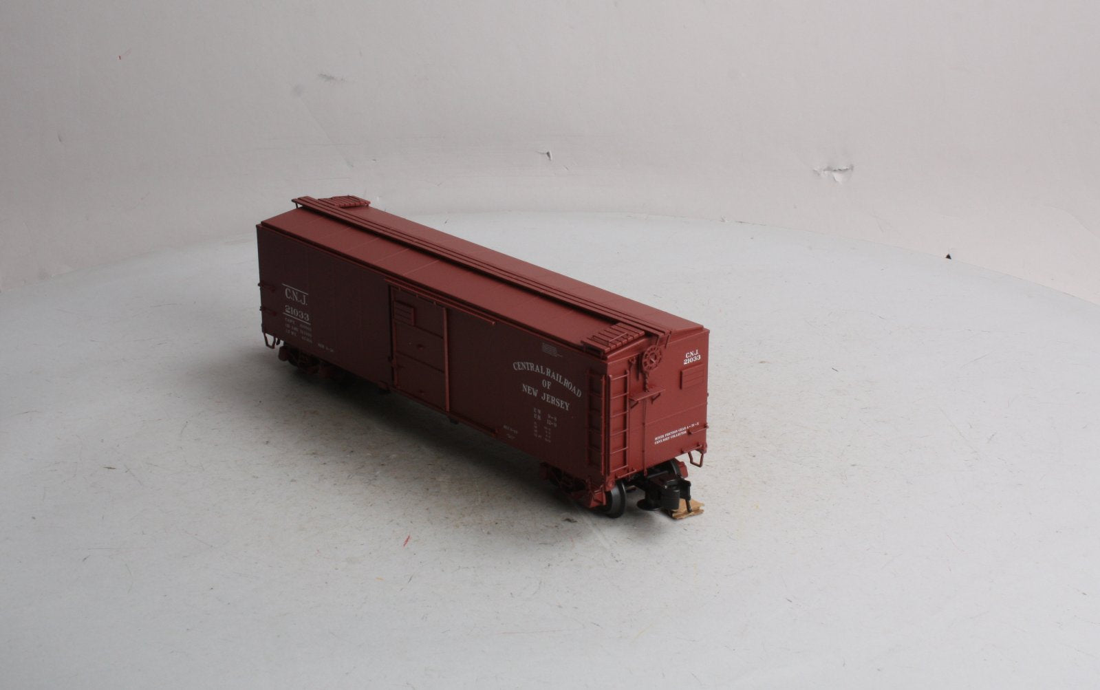 Atlas 8752-2 3-Rail Jersey Central 1923 ARA 40' Steel Boxcar #21033 LN/Box