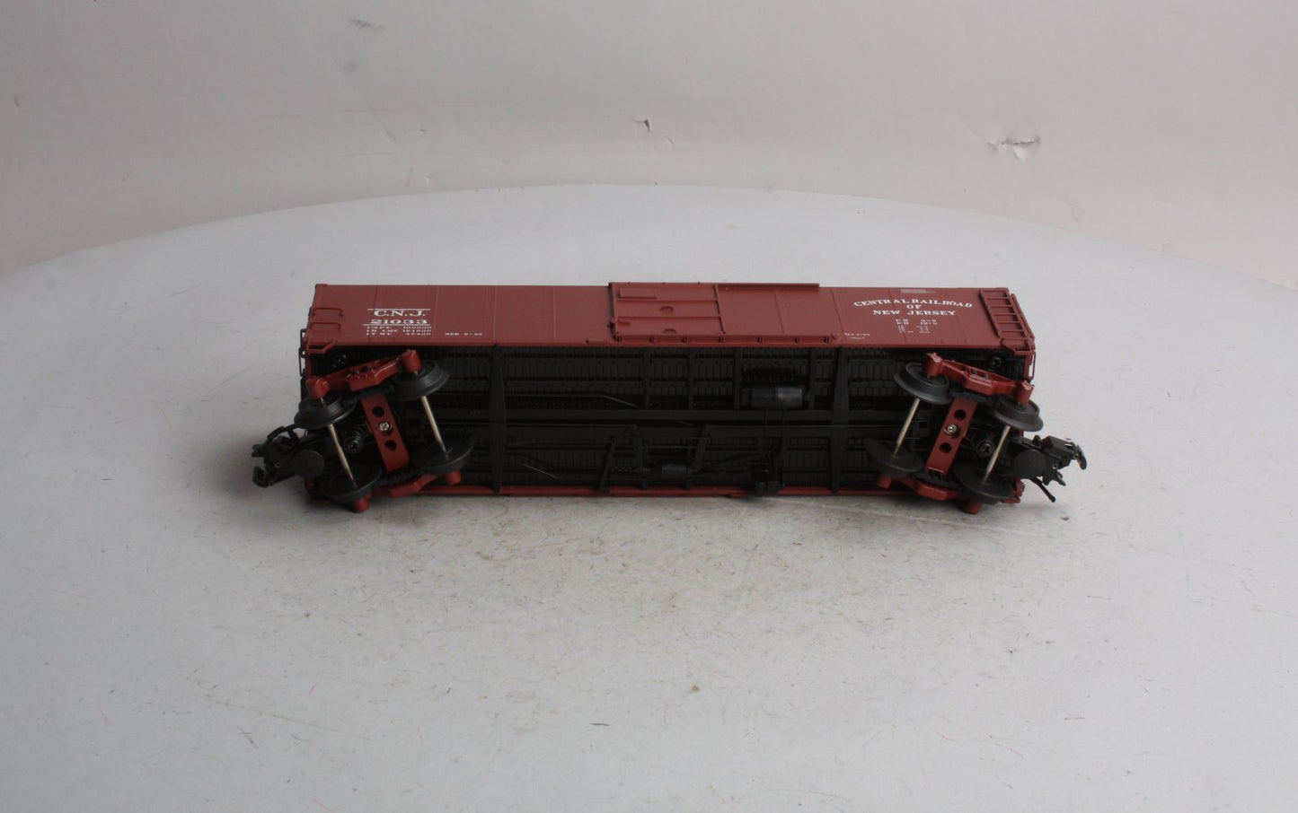 Atlas 8752-2 3-Rail Jersey Central 1923 ARA 40' Steel Boxcar #21033 LN/Box