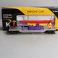 K-Line K662-5302  O Gauge Circus Transport Flatcar w/ Cannon & Figures NIB