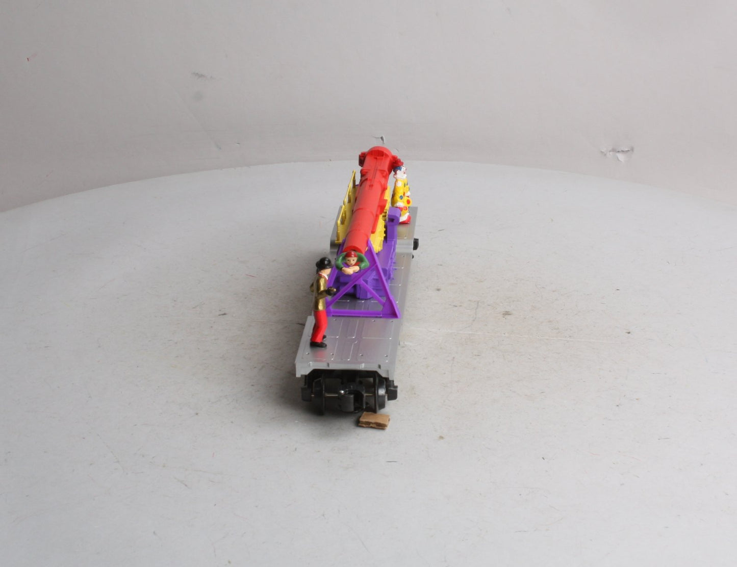 K-Line K662-5302  O Gauge Circus Transport Flatcar w/ Cannon & Figures NIB