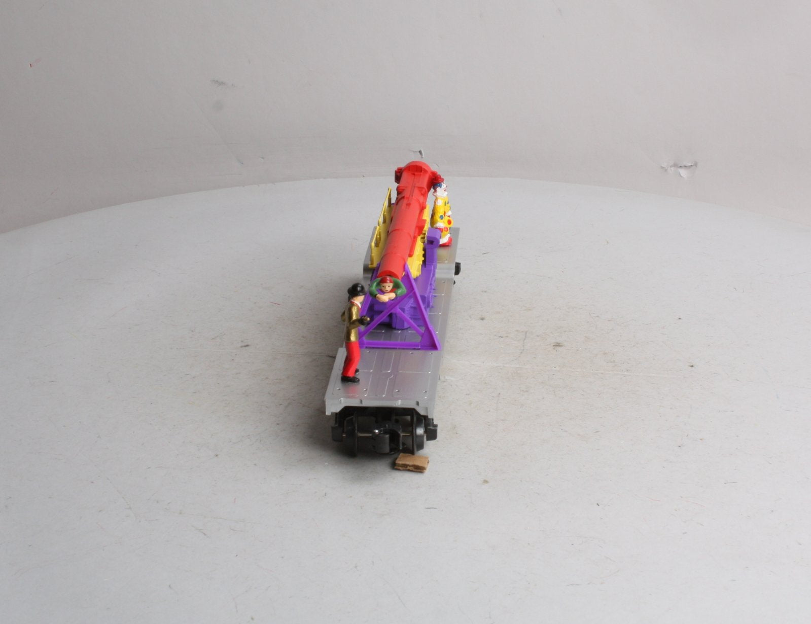 K-Line K662-5302  O Gauge Circus Transport Flatcar w/ Cannon & Figures NIB
