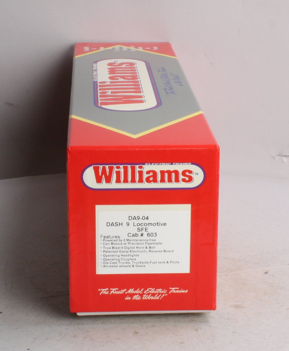 Williams DA9-04 SFE Dash 9 Powered Diesel Locomotive #603 LN/Box