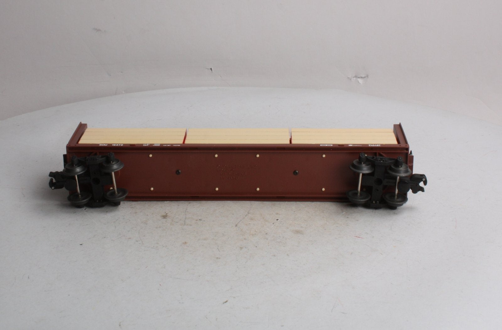 Lionel 6-16372 O Gauge Southern I-Beam Flat Car w/ Wood Load LN/Box