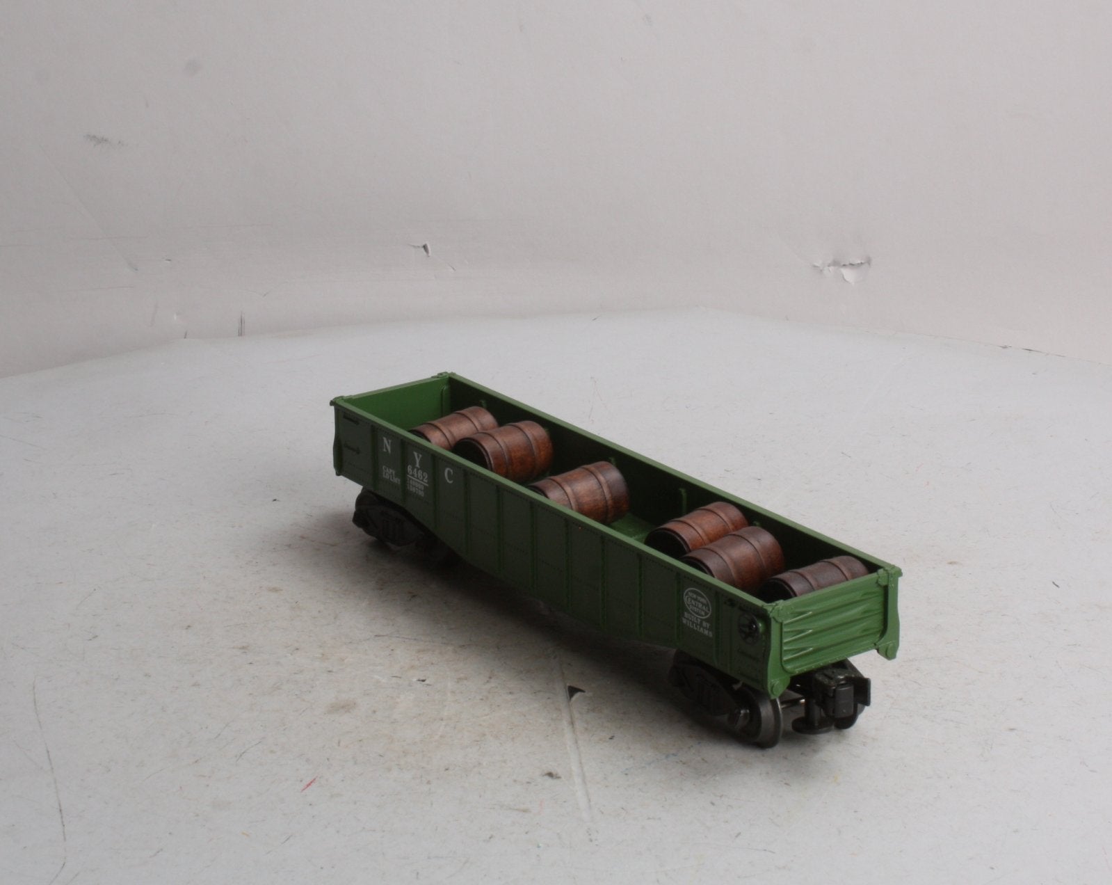 Williams GC03 New York Central Gondola W/Barrels #6462 NIB