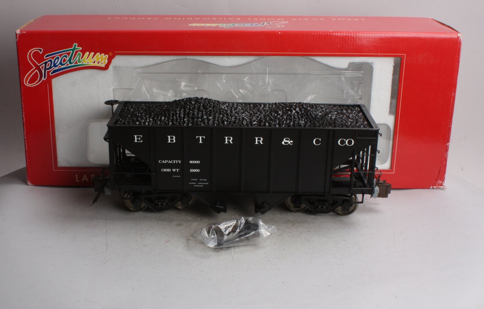 Spectrum 88997 1:20.3 Scale East Broad Top 2-Bay Steel Hopper - Metal Wheels
