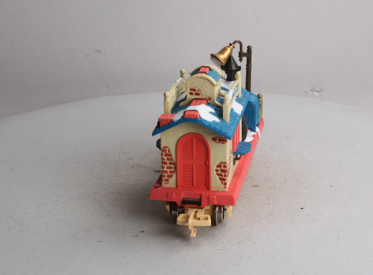 New Bright 380-1 G Scale Animated Santa's Mailbox Car - Metal Wheels EX/Box