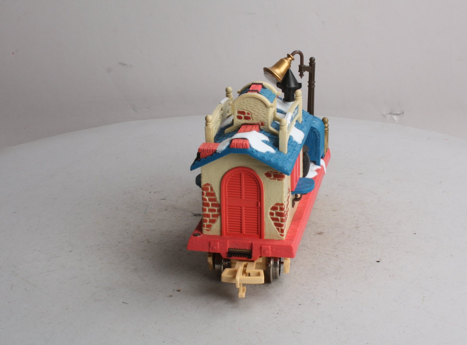 New Bright 380-1 G Scale Animated Santa's Mailbox Car - Metal Wheels EX/Box