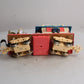 New Bright 380-1 G Scale Animated Santa's Mailbox Car - Metal Wheels EX/Box
