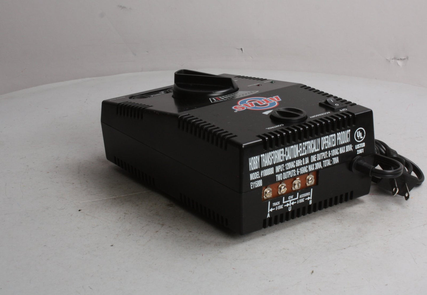 Atlas 1000080 O Industrial Rail 80 Watt Power Pack