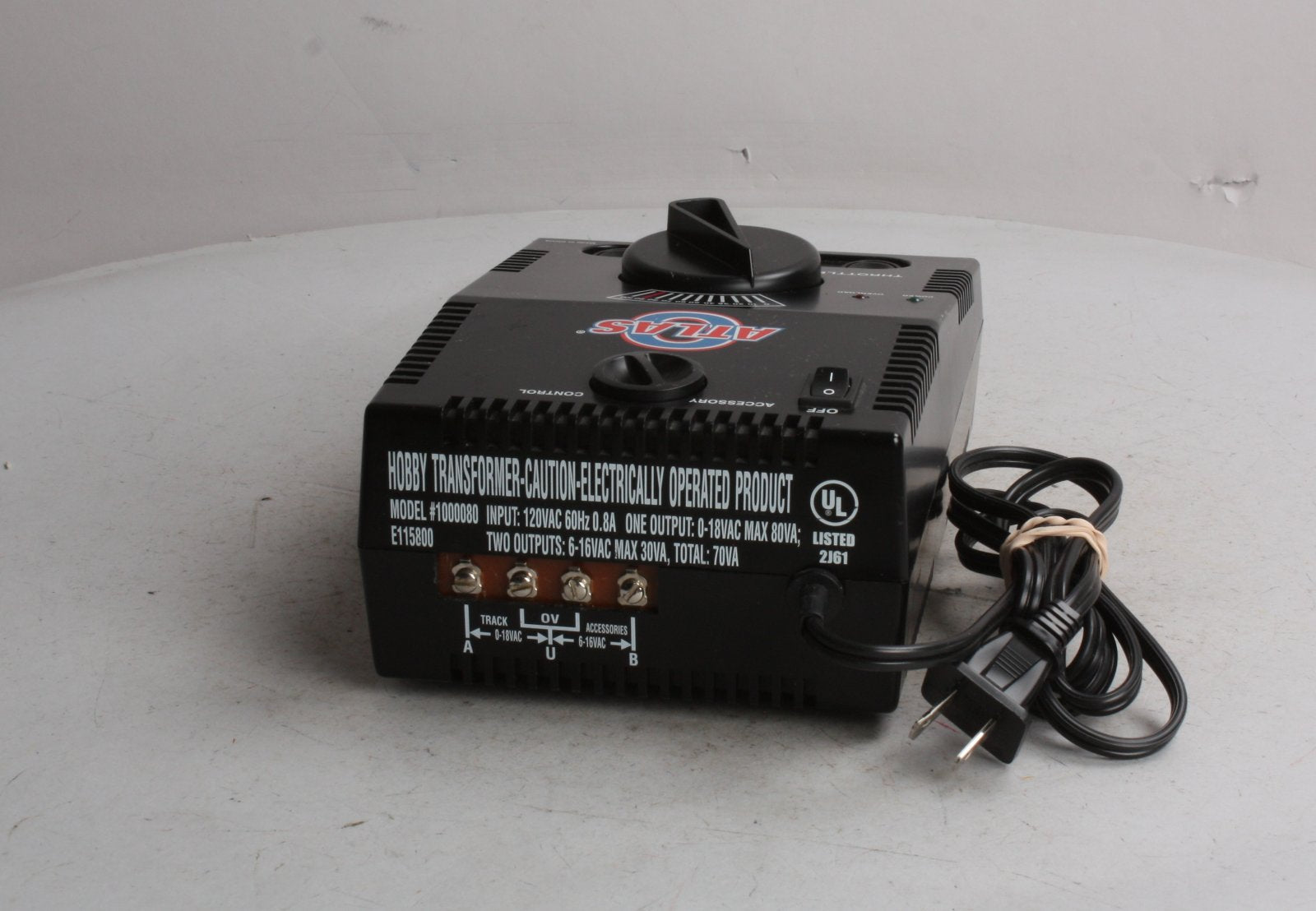 Atlas 1000080 O Industrial Rail 80 Watt Power Pack