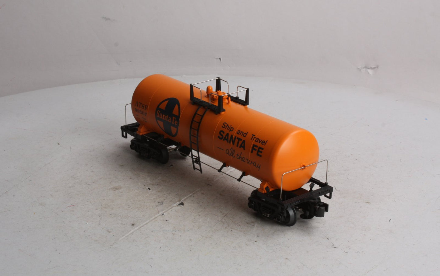 MTH 30-7395 O Gauge Santa Fe Modern Tank Car #98507 LN/Box