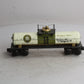 K-Line K635201 O Gauge Sattui Sauvignon Blanc Single Dome Tank LN/Box