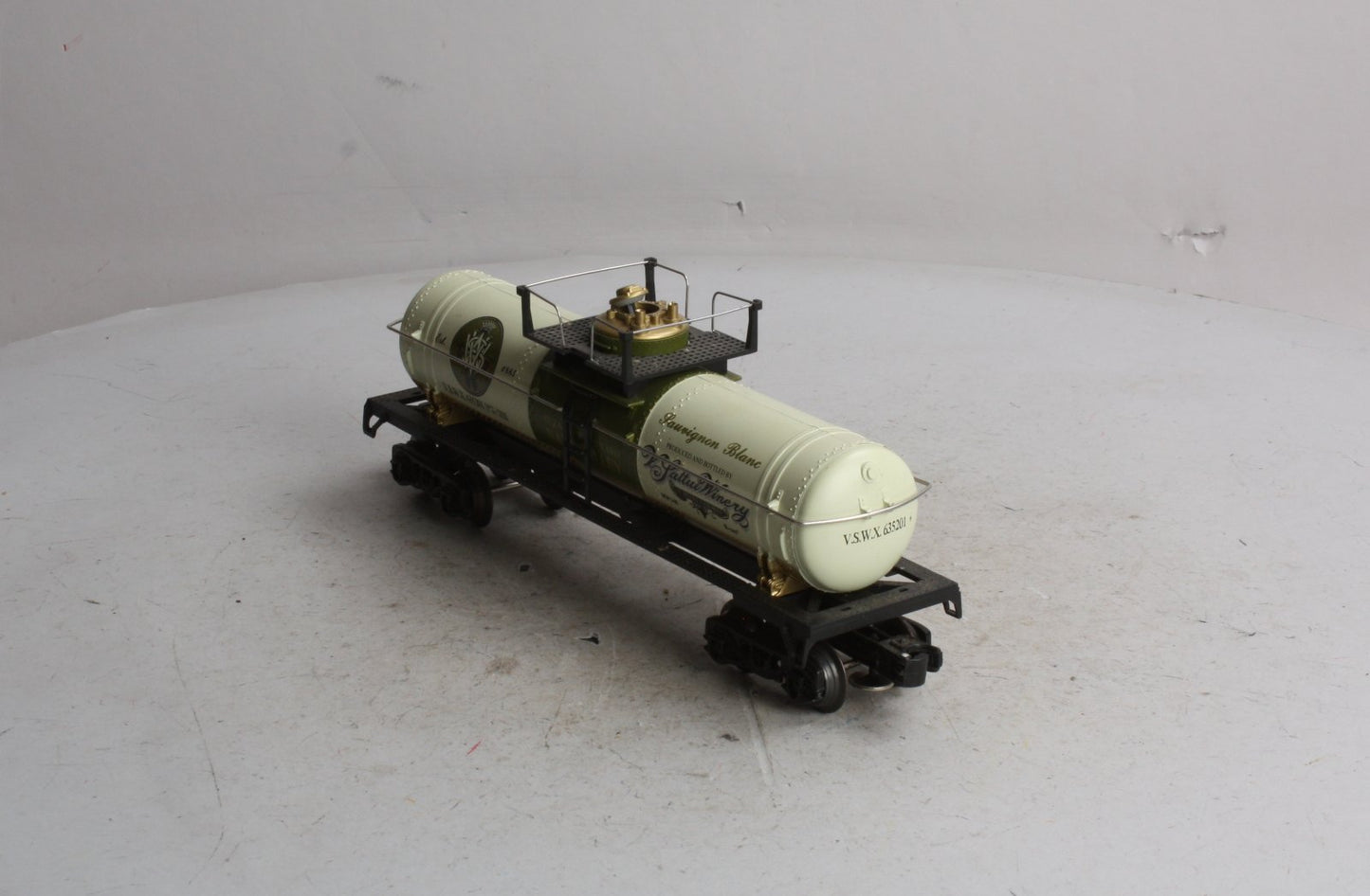 K-Line K635201 O Gauge Sattui Sauvignon Blanc Single Dome Tank LN/Box