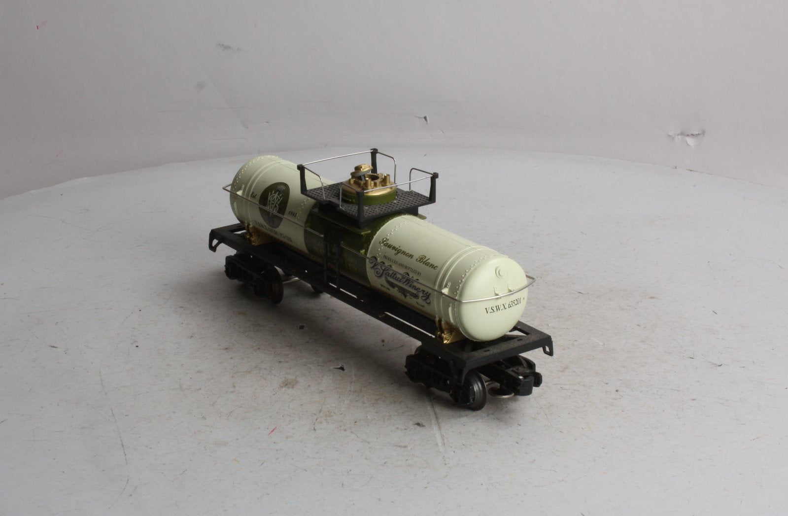 K-Line K635201 O Gauge Sattui Sauvignon Blanc Single Dome Tank LN/Box