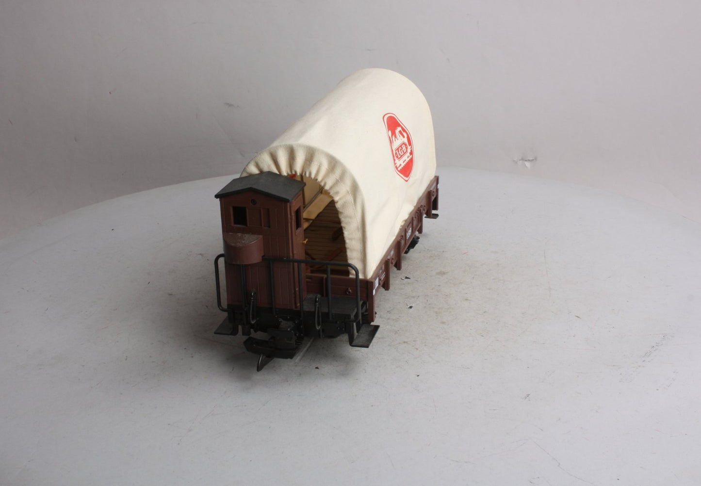 LGB 40130 LGB Flatcar with Covered Load LN/Box