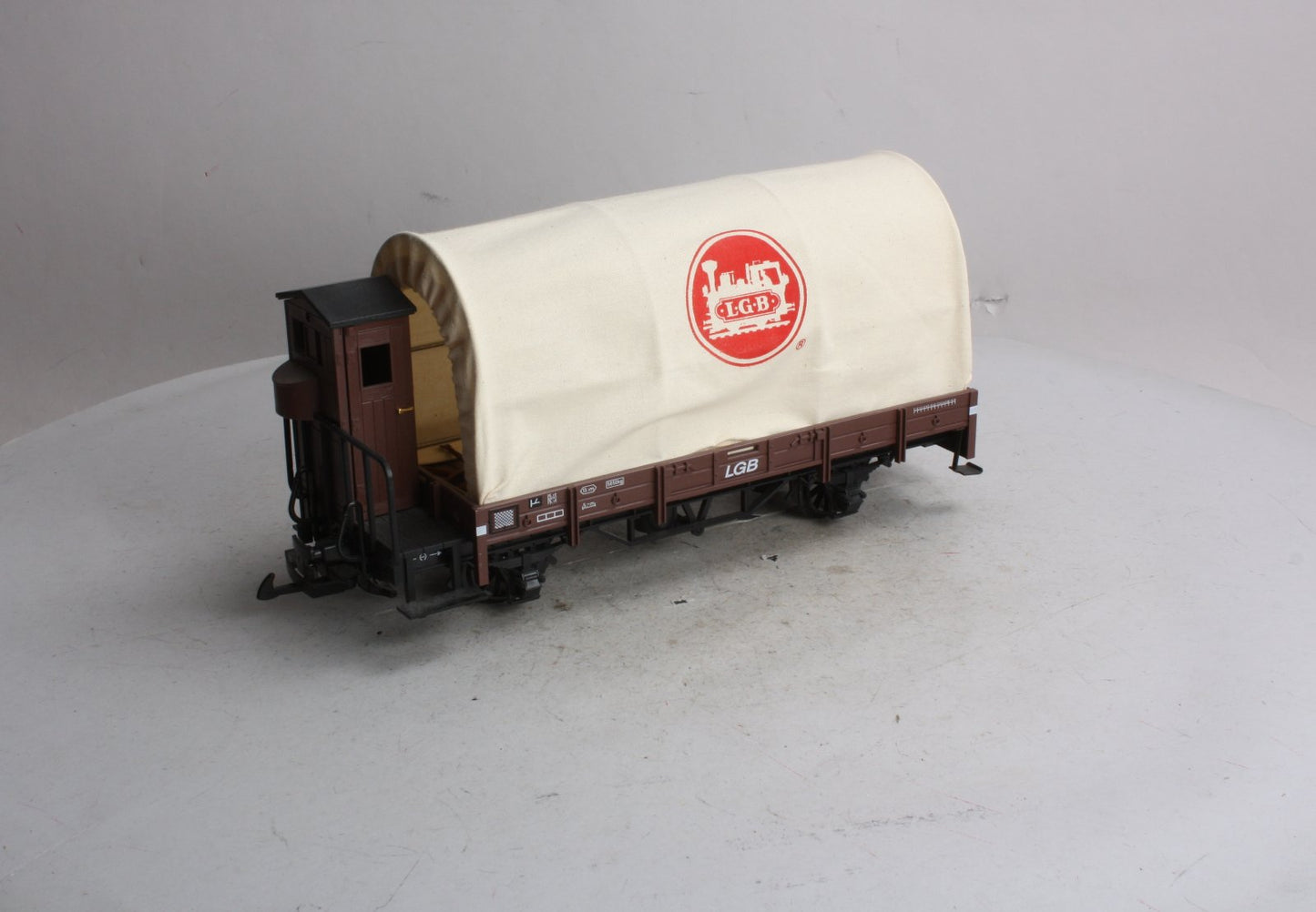 LGB 40130 LGB Flatcar with Covered Load LN/Box