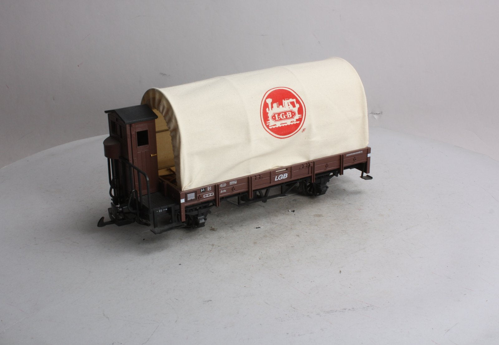 LGB 40130 LGB Flatcar with Covered Load LN/Box