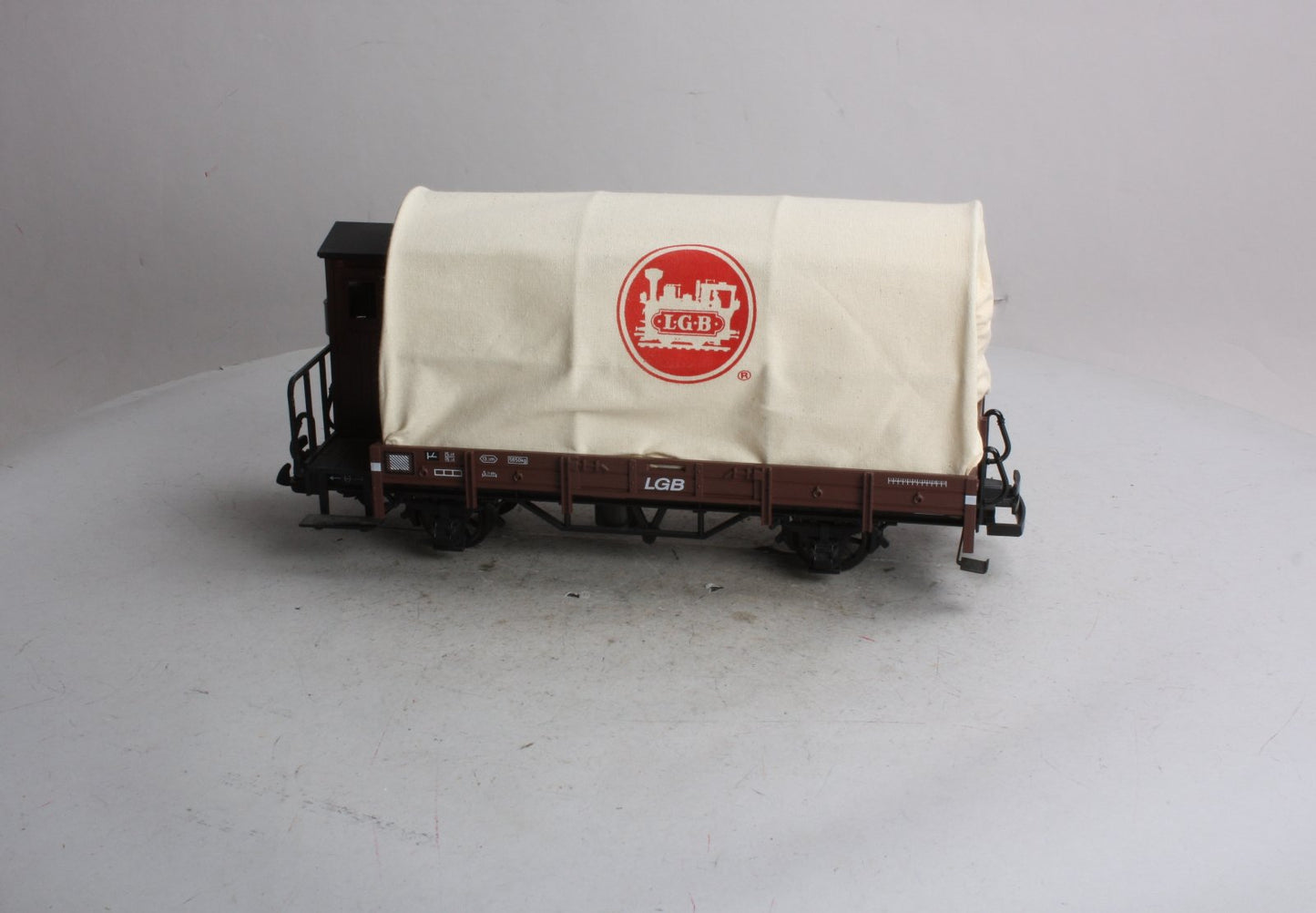 LGB 40130 LGB Flatcar with Covered Load LN/Box