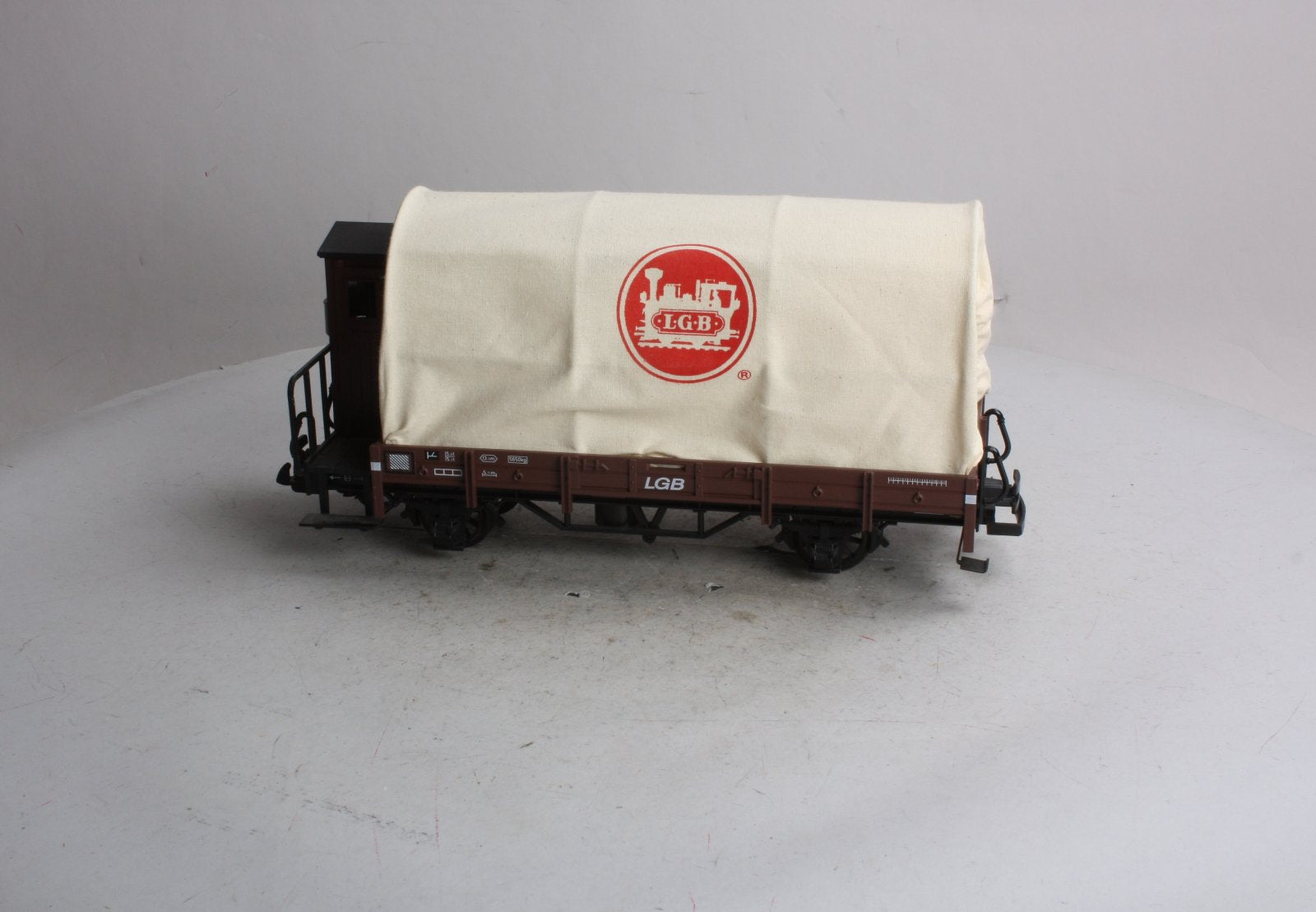 LGB 40130 LGB Flatcar with Covered Load LN/Box