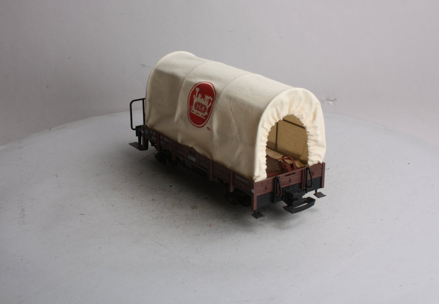 LGB 40130 LGB Flatcar with Covered Load LN/Box