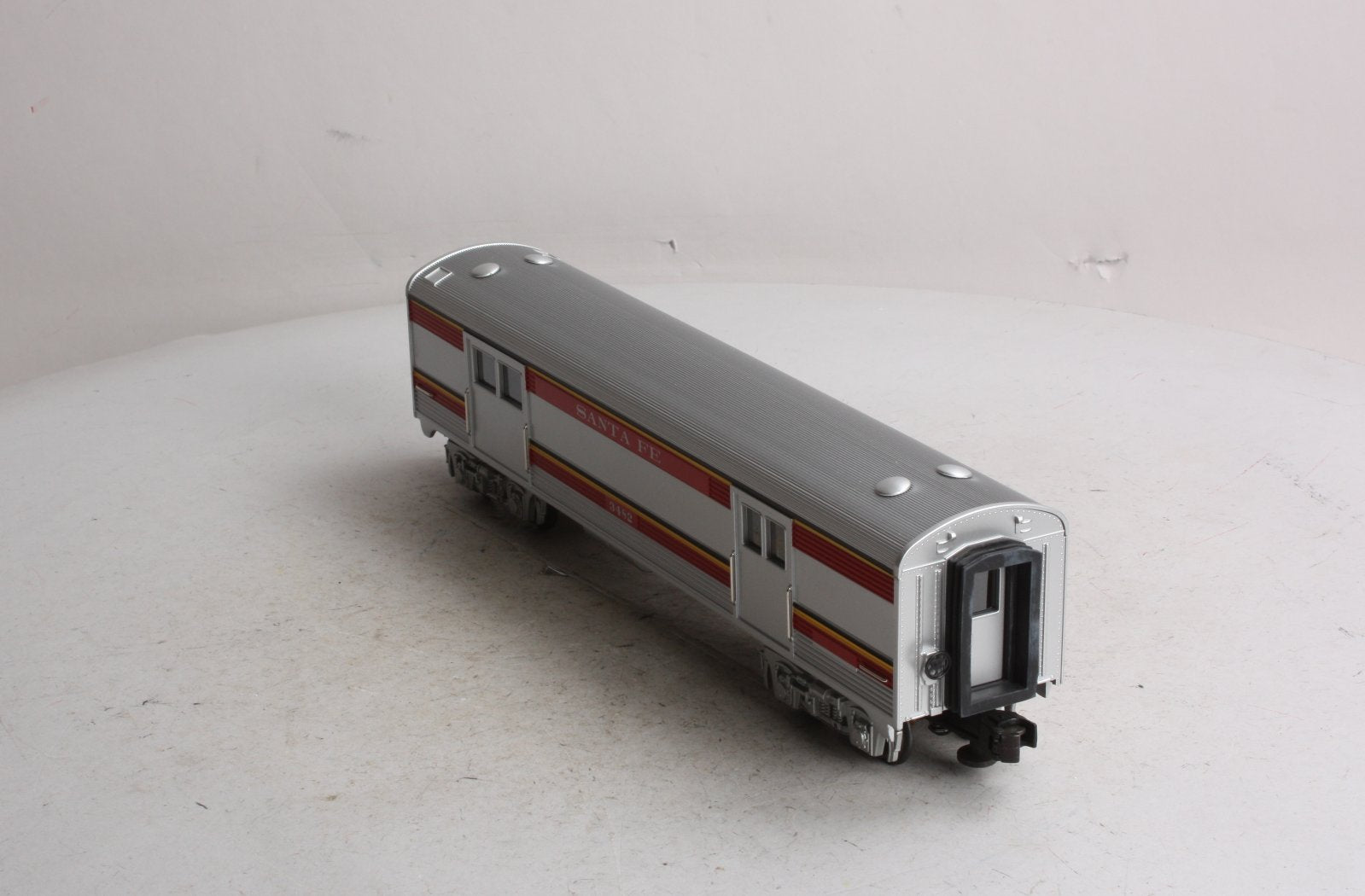 MTH 30-6103S-1 O Gauge Santa Fe Streamlined Baggage Car #3482 EX/Box