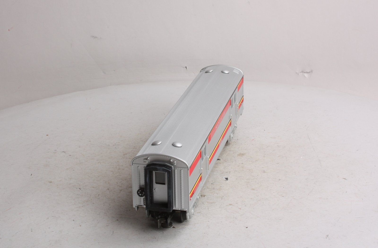 MTH 30-6103S-1 O Gauge Santa Fe Streamlined Baggage Car #3482 EX/Box