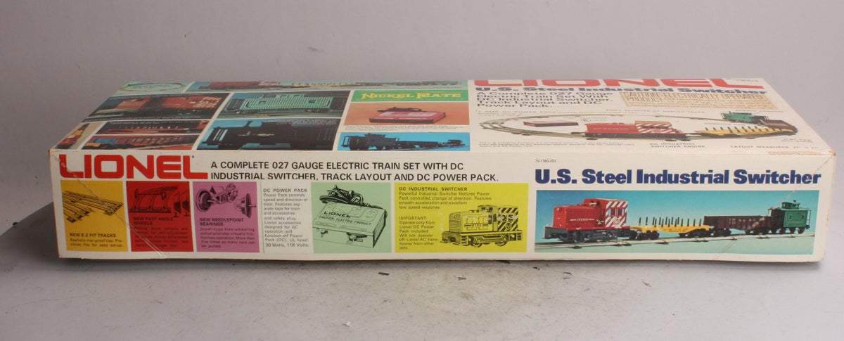 Lionel 6-1380 O US Steel Industrial Switcher Train Set MT/Box