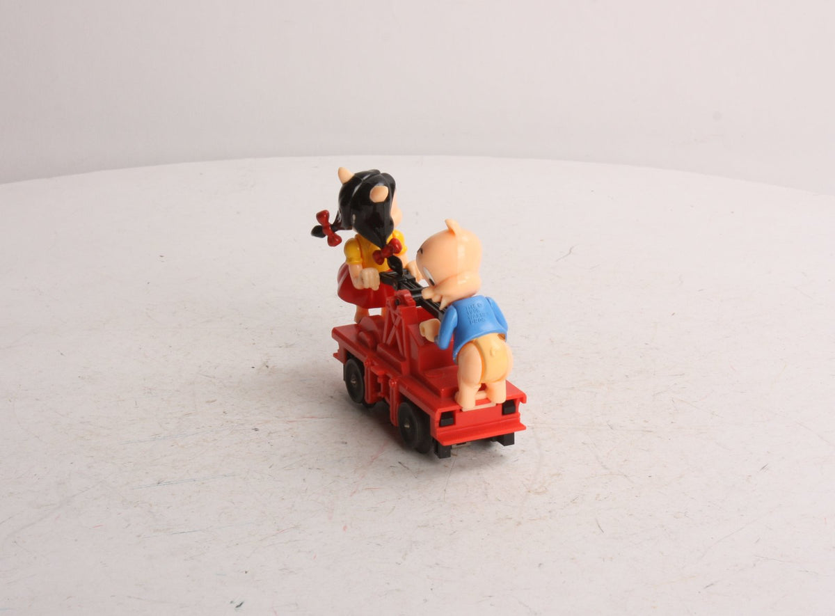 Lionel 6-18434 O Gauge Porky & Petunia Operating Handcar LN/Box