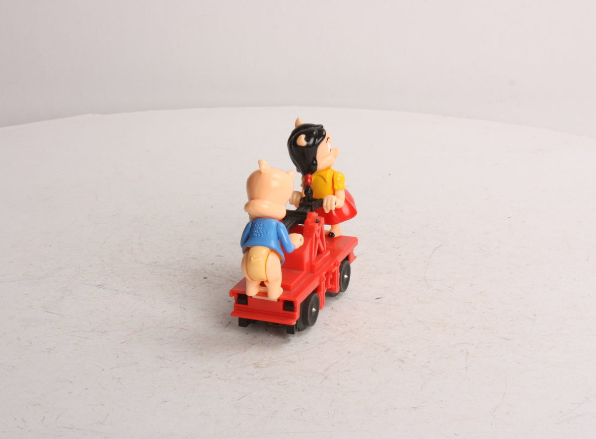 Lionel 6-18434 O Gauge Porky & Petunia Operating Handcar LN/Box