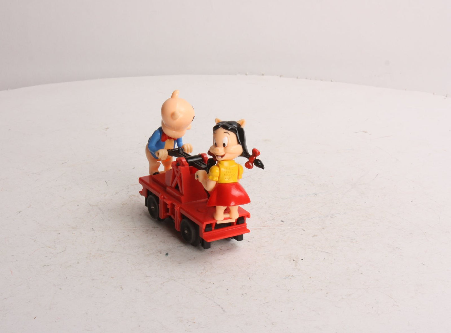 Lionel 6-18434 O Gauge Porky & Petunia Operating Handcar LN/Box