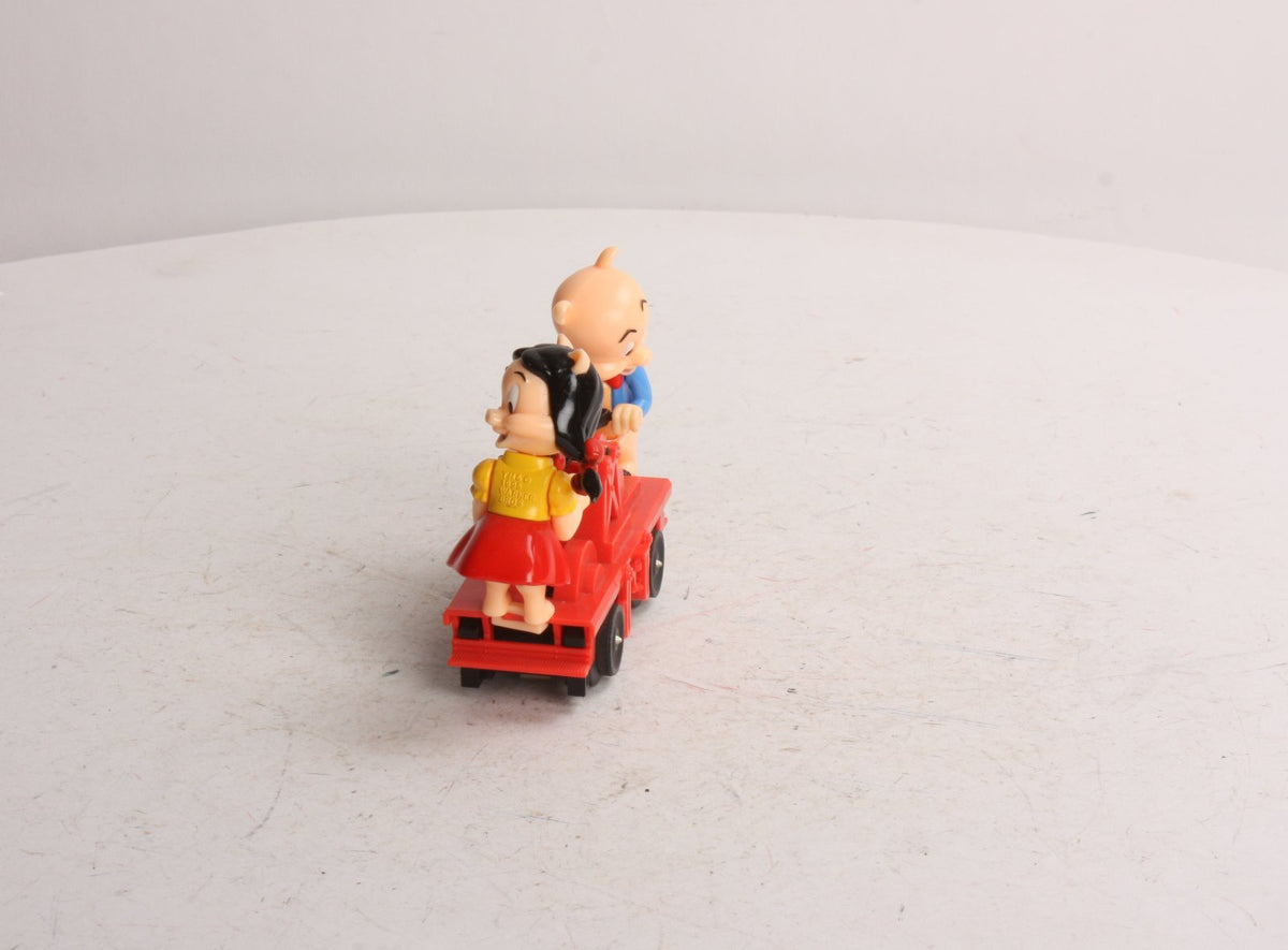 Lionel 6-18434 O Gauge Porky & Petunia Operating Handcar LN/Box