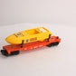 Lionel 6-16970 O Gauge L.A. County Lifeguard Flatcar w/ Lifeguard Boat #6424 EX/Box