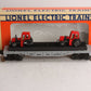 Lionel 6-16907 Flatcar with 2 Farm Tractors (1 is missing) LN/Box