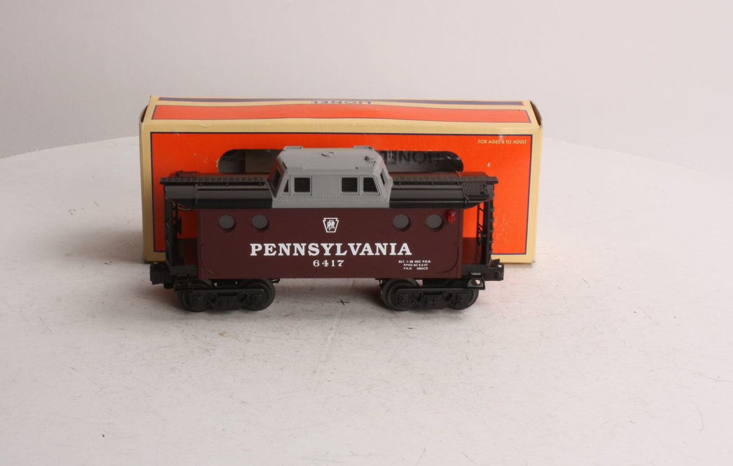 Lionel 6-19741 O Gauge Pennsylvania N5C Caboose #6417 NIB
